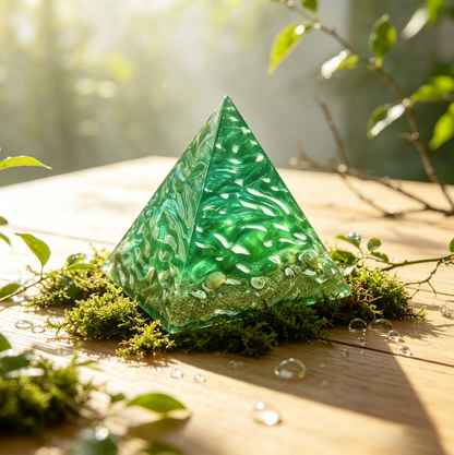 [VIP EXCLUSIVE] Handmade Water Ripple Pyramid Decorative Figurine Resin Mold