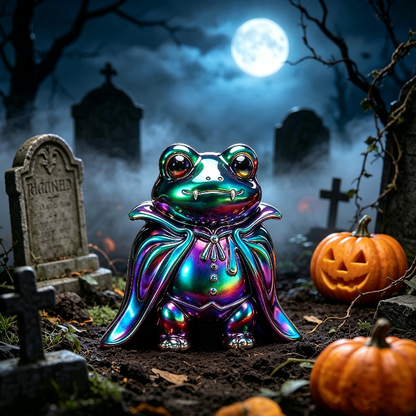 [VIP EXCLUSIVE]  Handmade Cute Vampire Frog Figurine Resin Mold