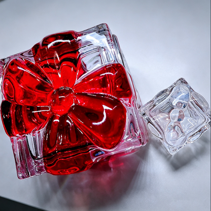 Handmade Crystal Bow Gift Box Storage Container Resin Mold