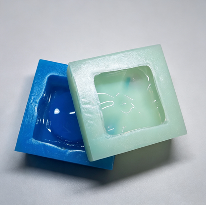 Handmade Crystal Bow Gift Box Storage Container Resin Mold