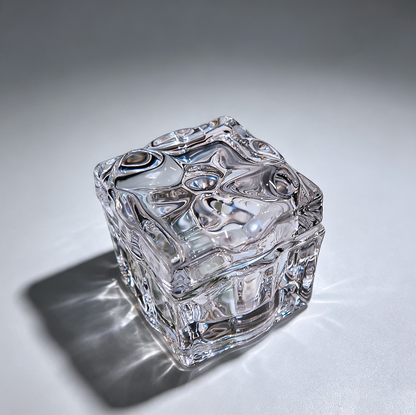 Handmade Crystal Bow Gift Box Storage Container Resin Mold