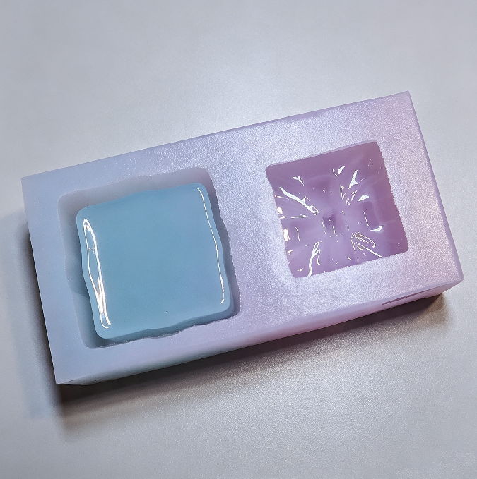 Handmade 3D Ribbon Gift Box Storage Container Resin Mold