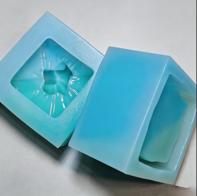 Handmade 3D Ribbon Gift Box Storage Container Resin Mold