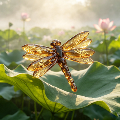 [VIP EXCLUSIVE] Handmade Diamond-Cut Dragonfly Decorative Figurine Resin Mold