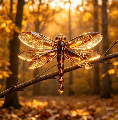 [VIP EXCLUSIVE] Handmade Diamond-Cut Dragonfly Decorative Figurine Resin Mold