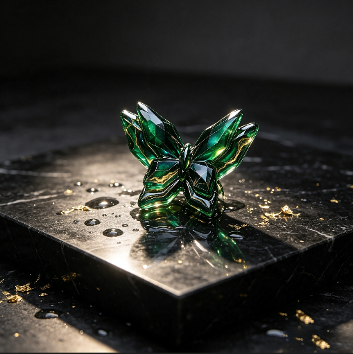 [VIP EXCLUSIVE]Handmade Diamond-Cut Double-Layer Butterfly Figurine Resin Mold