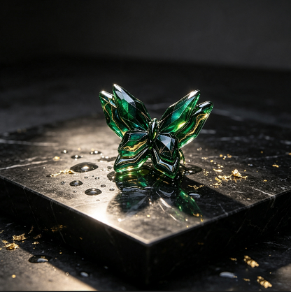 [VIP EXCLUSIVE]Handmade Diamond-Cut Double-Layer Butterfly Figurine Resin Mold