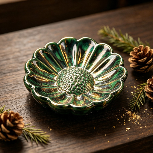 Daisy-Shaped Storage Tray Resin Mold
