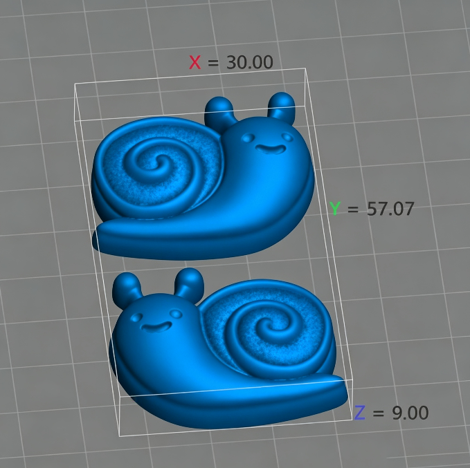 [VIP EXCLUSIVE]Handmade Glossy Cute Snail Earrings Resin Mold