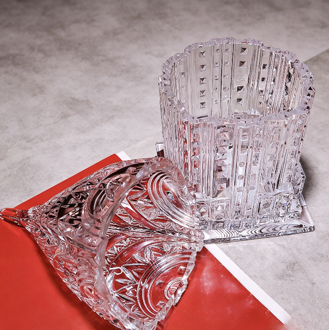 Handmade Crystal Building Large-Capacity Storage Jar Resin Mold