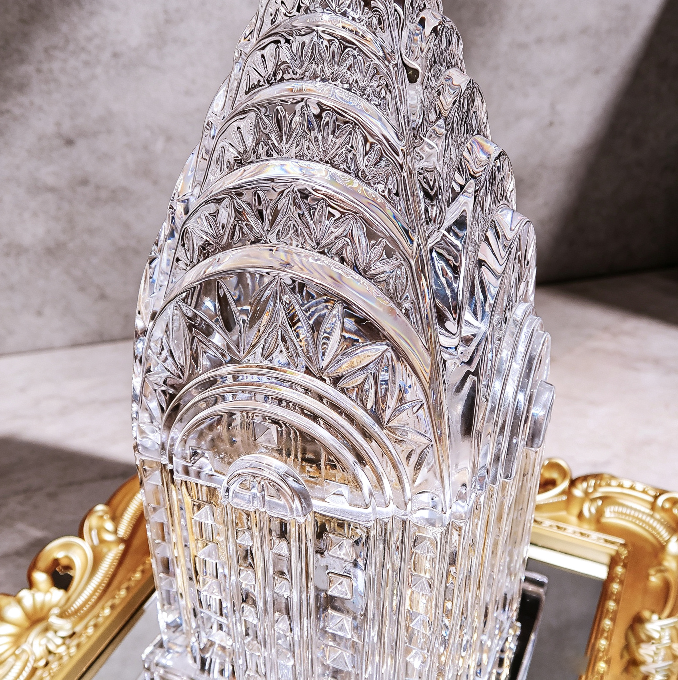 Handmade Crystal Building Large-Capacity Storage Jar Resin Mold