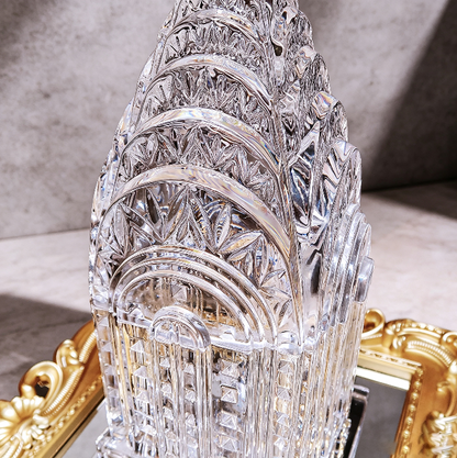 Handmade Crystal Building Large-Capacity Storage Jar Resin Mold