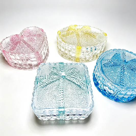 Handmade Diamond Gift Box Storage Resin Mold