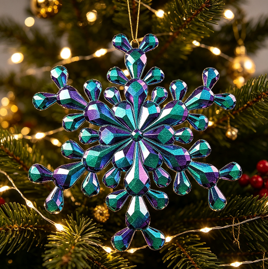 IntoResin Large Handmade Snowflake Mold Snowflake Ornaments