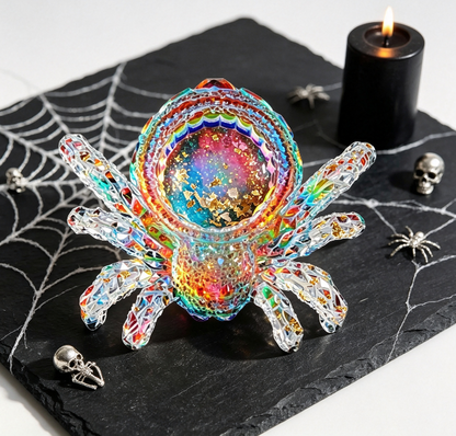 Moldes de resina para candelabros con forma de araña de diamantes hechos a mano 