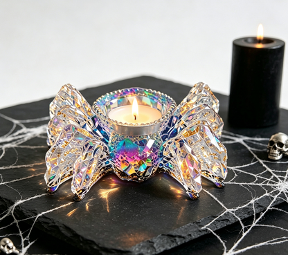 Moldes de resina para candelabros con forma de araña de diamantes hechos a mano 