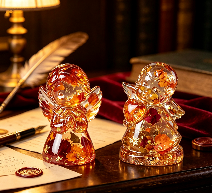 Cute Angel Figurine Resin Mold