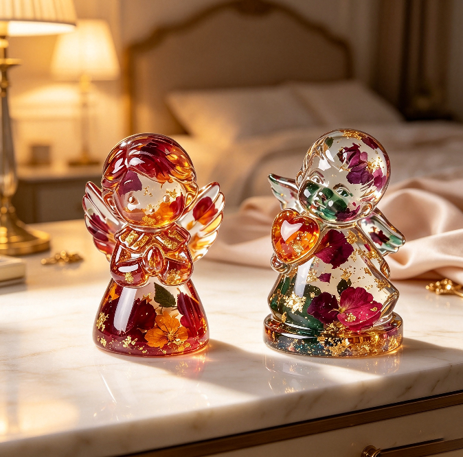 Cute Angel Figurine Resin Mold