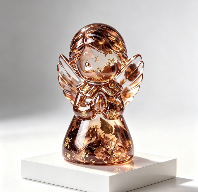 Cute Angel Figurine Resin Mold