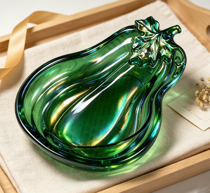 Long & Short Pumpkin-Shaped Storage Tray Resin Mold Set