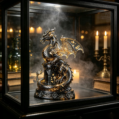 Castle Dragon Wall Hanging Resin Mold