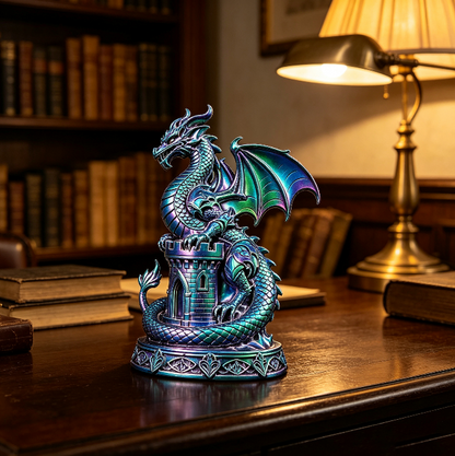 Castle Dragon Wall Hanging Resin Mold