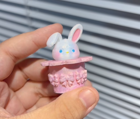 Handmade Cute Bunny Fidget Clickers Toy Resin Mold【First-of-Its-Kind & Exclusive】