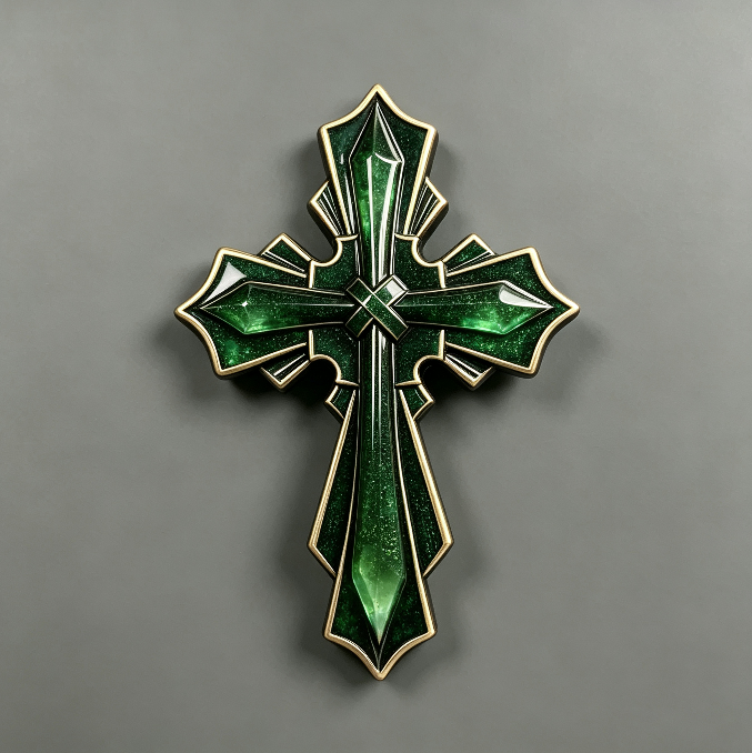Cross Figurine Resin Mold