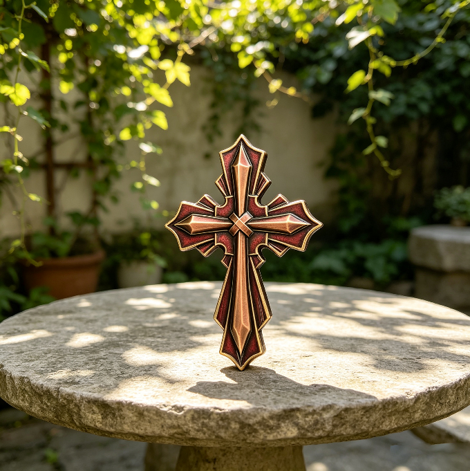 Cross Figurine Resin Mold