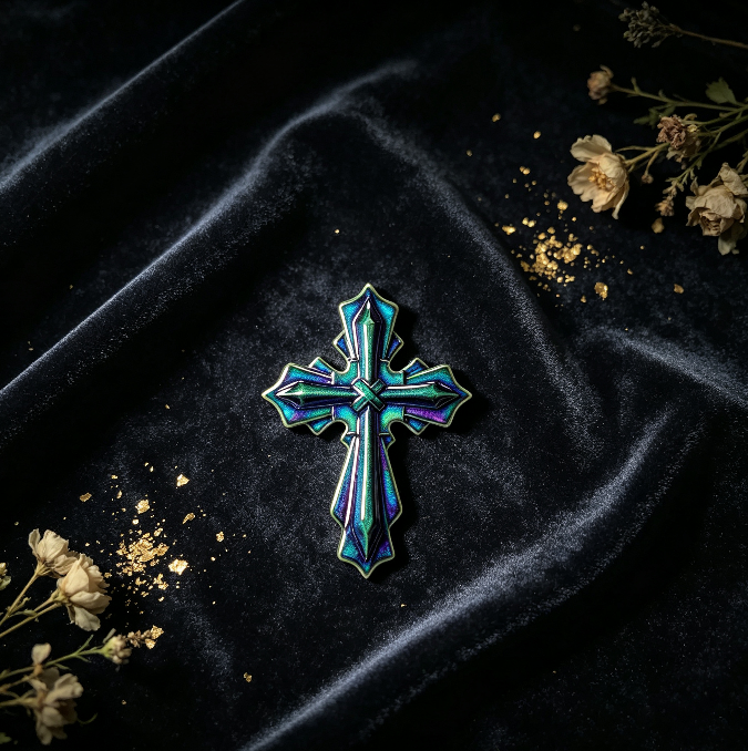 Cross Figurine Resin Mold