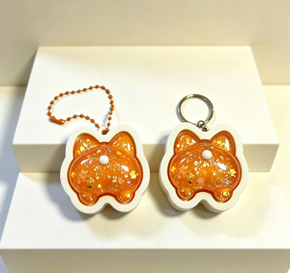Handmade Cute Dog Butt Fidget Clicker Toy Resin Mold【First-of-Its-Kind & Exclusive】