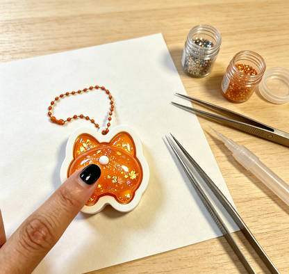 Handmade Cute Dog Butt Fidget Clicker Toy Resin Mold【First-of-Its-Kind & Exclusive】