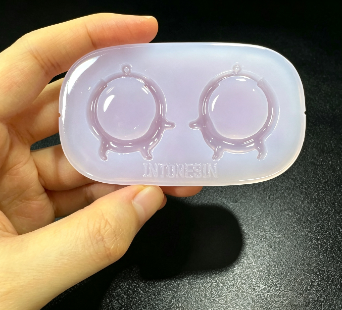 Handmade Cute Dachshund Earrings Jewelry Resin Mold