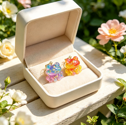 6-in-1 Cute Mini Frog Decorative Figurine Resin Mold Set