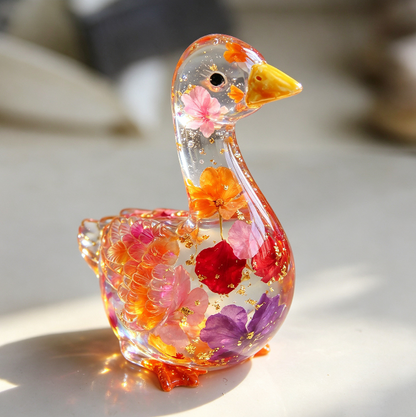 Cute Duck Figurine Resin Mold