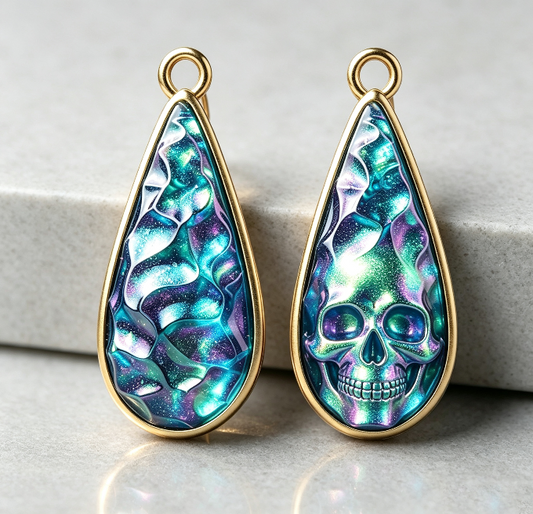 Handmade Water Ripple Earring & Jewelry Decoration Resin Mold
