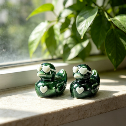 Mini 6-in-1 Sunglasses Duck Figurine Resin Mold
