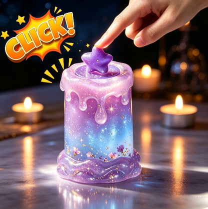 【VIP EXCLUSIVE】 Handmade Melted Candle Fidget Clicker Resin Mold