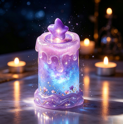 【VIP EXCLUSIVE】 Handmade Melted Candle Fidget Clicker Resin Mold