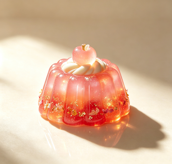 【VIP EXCLUSIVE】Handmade Cute Apple Pudding Fidget Clicker Resin Mold