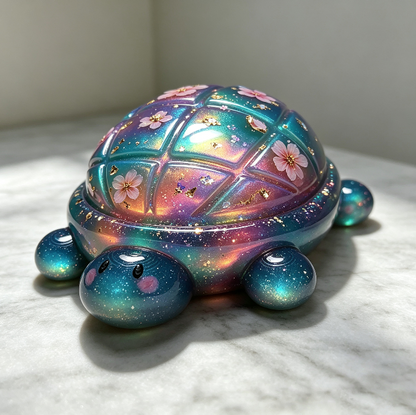 Handmade Cute Turtle Fidget Clicker Resin Mold