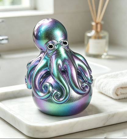 Handmade Octopus Ball Figurine Resin Mold