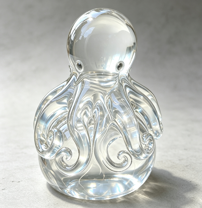 Handmade Octopus Ball Figurine Resin Mold