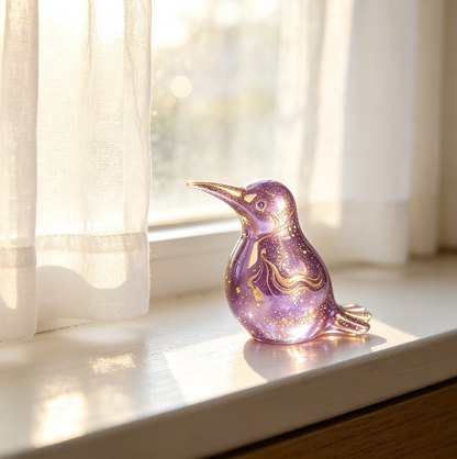Adorable Bird Figurine Design