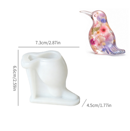 Adorable Bird Figurine Design