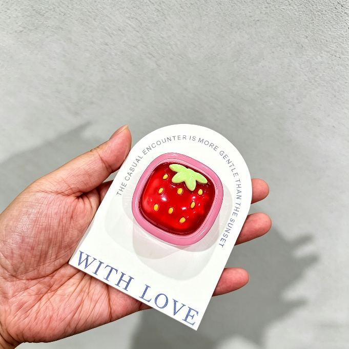 Handmade Cute Strawberry Box Fidget Clicker Toy Resin Mold【First-of-Its-Kind & Exclusive】