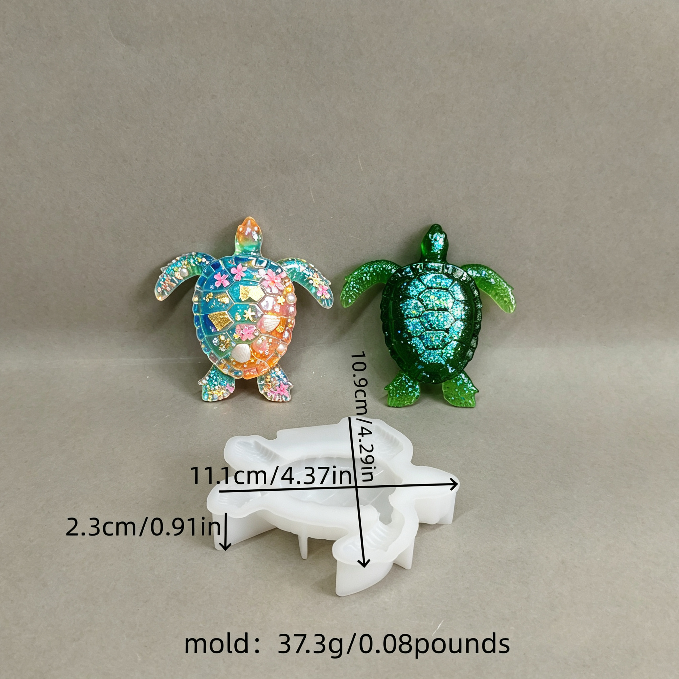 Sea Turtle Figurine Resin Mold