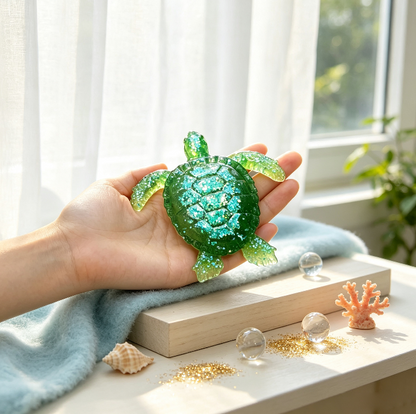 Sea Turtle Figurine Resin Mold