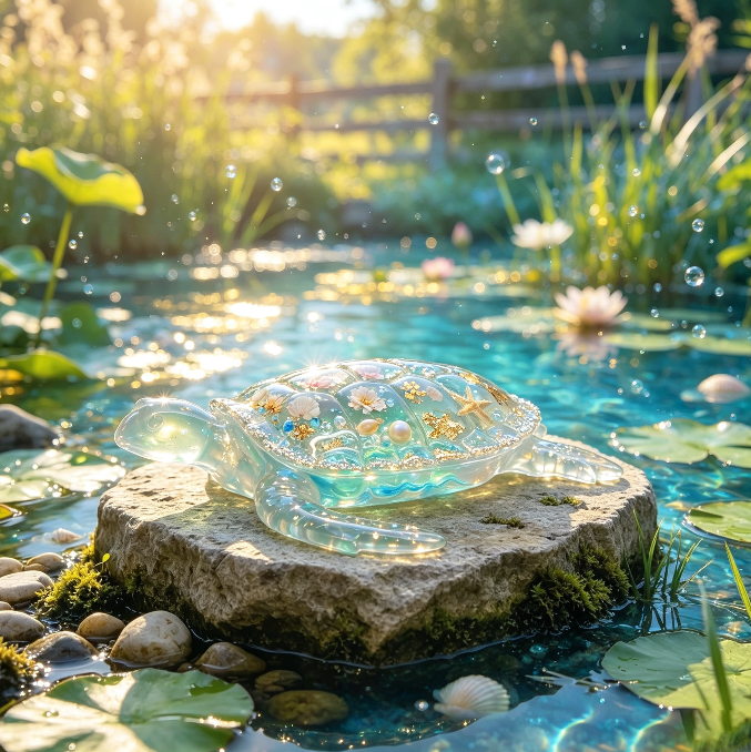 Sea Turtle Figurine Resin Mold