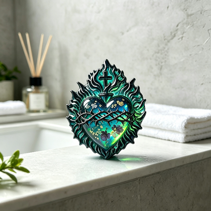 3-in-1 Sacred Heart Decorative Resin Mold